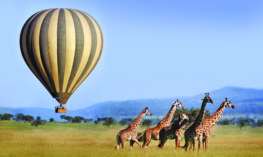 Balloon Safari Over Serengeti
